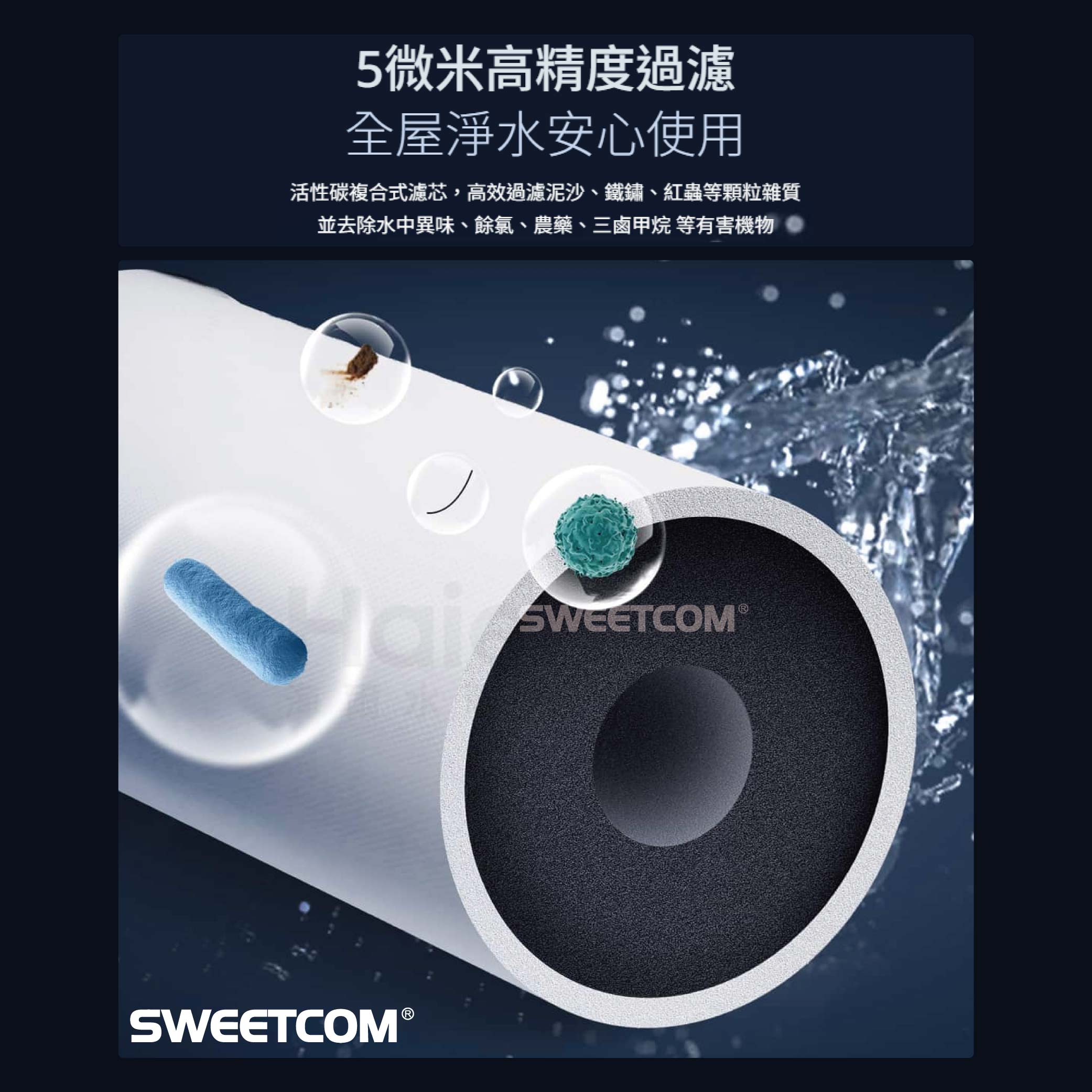 <font color=0078ae>Haier 海爾|不鏽鋼中央淨水罐 10吋</font> <br><font color=6c6c6c>HR-CWP10-DSP</font> <br>NT$16,000:圖片 4